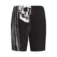 thumbnail image 7 of Daiia Gothic Skull Drape Mens Woven Stretch Pajama Short,Short Pajama Pants-XX-Large, 7 of 7