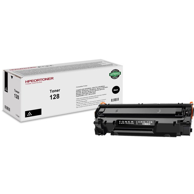 Cartucho de tóner HPEORTONER CRG 128 negro de alto rendimiento para Canon