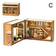 thumbnail image 4 of Clearance Bookshelf Miniature Kit - 3D DIY Book Nook for Home Decoration, 4 of 8