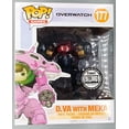 thumbnail image 1 of ¡Funko Pop! Vinilo Overwatch, fibra de carbono, D.Va y MEKA Buddy, 1 of 1
