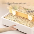 thumbnail image 3 of Drawer style hamster cage suitable for small pets transparent, 3 of 6