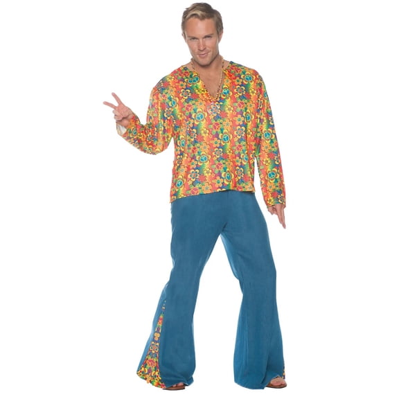 Boogie Down Men's Adult Halloween Costume, One Size, (42-46)