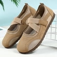 thumbnail image 5 of oqasdz Casual Shoes for Women Elegant Ballet Hook and Loop Flat Shoes with Soft Sole and Adjustable Strap Comfort Everyday Versatile Summer Outdoor, 5 of 7