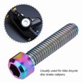 thumbnail image 4 of Pernos De Tornillo De Aleación De Titanio M6 X 25 Mm, Alta Precisión Para Pinza De Freno De Disco De Bicicleta 3 Colores Opcionales Con Caja De Almacenamiento, 4 of 7