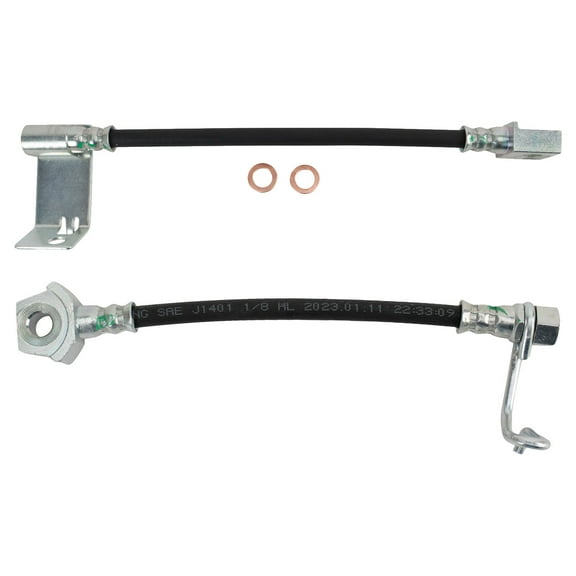 TRQ Rear Brake Hose Set BLA63901 Fits Select 2000-2005 Ford Excursion , 2000-2001 Ford F-250 Super Duty
