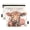 Cattle with Flower, variant on Majestic Lion King 2 Pack Pencil Pouch for 3 Ring Binder Smooth Zipper Folders with Pockets Clear Window Pencil Case