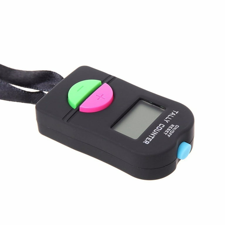 Lierteer Digital Tally Counter Electronic Hand Held Clicker Sports