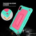 thumbnail image 4 of FIEWESEY Kids Case for Moxee Tablet 2,Shockproof Kids Friendly Rugged Cover with Shoulder Strap & Kickstand Case for Moxee 8 inch Tablet 2 (Model:MT-T8B22) 2022 Released (Green/Pink), 4 of 8