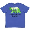 thumbnail image 3 of Inktastic Smoky Mountains, Tennessee- Mountains and Bear Shape Youth T-Shirt, 3 of 5