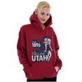 thumbnail image 3 of Vintage Betty Boop Utah State Outline Hoodie Sweatshirt Women Brisco Brands S, 3 of 6
