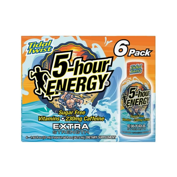 5-hour ENERGY Extra Strength Tidal Twist 6 pk 1.93 oz