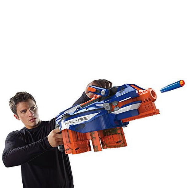 Nerf N-Strike Elite Hail-Fire Blaster for Classroom Use - Walmart