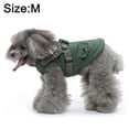 thumbnail image 2 of Chaqueta con cinturón de seguridad Abrigo de invierno para cachorros - ropa para cachorros, 2 of 5