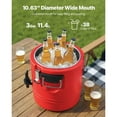 thumbnail image 2 of KFFKFF Insulated Beverage Dispenser, 3 Gal/11.4L Thermal Hot and Cold Drink Server Dispenser with Spigot, Food-Grade Cooler Jug with 304 Stainless Steel Interior, 2 of 9