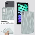 thumbnail image 3 of Allytechgroup iPad Mini 7 A17 Pro 2024/iPad Mini 6 2021 8.3 Inch iPad Mini 7th/6th Gen Case, Slim Lightweight Soft TPU Shockproof Protective Back Cover for iPad Mini 8.3" 7th Gen/6th Gen, Grey, 3 of 7