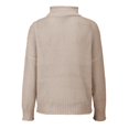 thumbnail image 5 of Clearance!NMMUED Turtleneck Sweater Women, Cable Knit Sweater Women, Oversized Sweaters for Women, Pullover Sweaters for Women, Spring Sweaters for Women 2025, B 5XL, 5 of 8