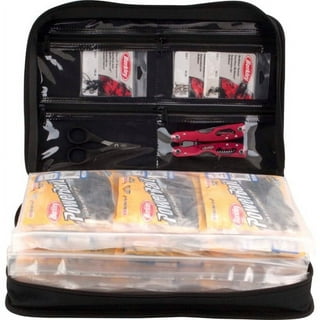 Soft Bait Binder Bag Fishing Lure Storage Wallet Tackle Box for