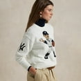 thumbnail image 3 of Polo Ralph Lauren White Yankees  Sweater, 3 of 7
