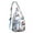 Sky-blue-2, variant on Horse Lover's Sling Bag - Cute Foal & Flower Print Thermal Tote, Eco-Friendly Reusable Cooler for Work & Ranch
