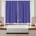 thumbnail image 2 of Ambesonne Mermaid Colors Kitchen Curtains, Dragon Skin Scales, 55"x36", Indigo Dark Ceil Blue, 2 of 3