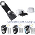 thumbnail image 2 of 2-pack Replacement Charcoal Water filter Cartridges with Starter Kit Combo, Compatible with Keurig 1.0 Classic Brewers, 2 of 8