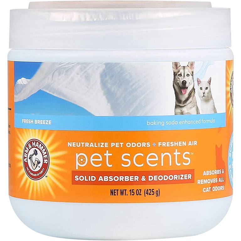 ARM & HAMMER Pet Scents Solid Gel Deodorizer, Fresh Breeze photo 1