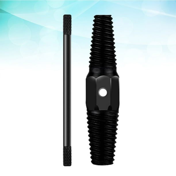1 2 inch 3 4 inch Broken Damaged Bolt Remover Double Side Screw Extractor Stud Remover Tool Drill Bit Guide Black