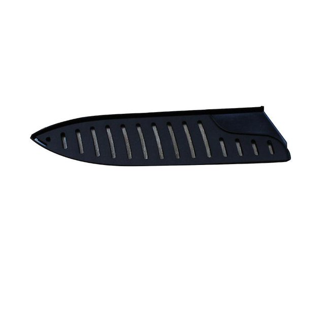 Protector de hoja de protección para cubierta de cuchillo Protector práctico para utensilios de cocina de hoja de cuchillo (2 piezas, negro) ShuxiuWang 8390612288623