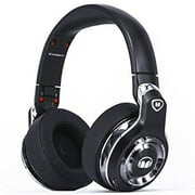 Monster Elements Over-Ear Bluetooth Headphones with Controls in Black Slate by Monster