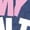 HEATHER NAVY, variant on - My Fault - Youth Girls Fitted Short Sleeve T-Shirt