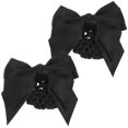 thumbnail image 5 of Here's a polished and professional product description for your **2 Pcs Hair Bun Covers With Bow Design Elegant Hair Nets for Women**:\n\n \n\n### 🌸, 5 of 5