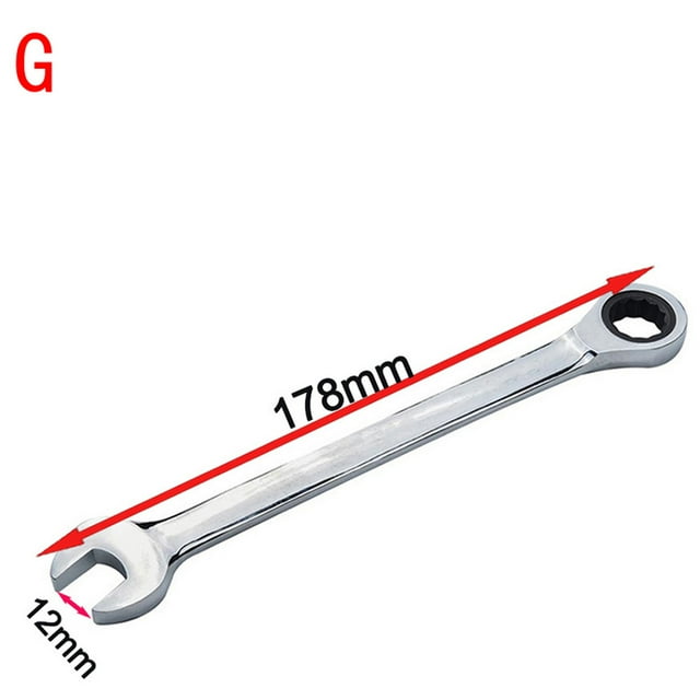 Agiferg Spanners Ratcheting Combination Hand Tool Wrench Kit Repairing Home Garden