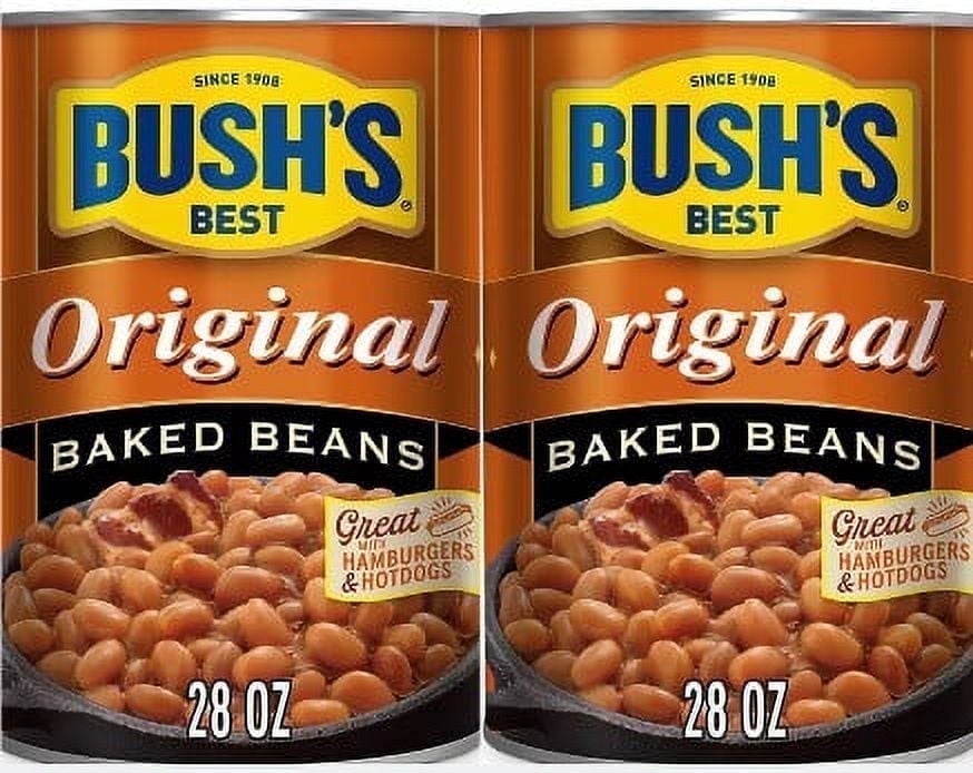 Bush's Best Variety Pack Baked Beans, 3 Original, 3 Country