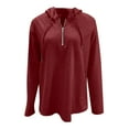 thumbnail image 5 of EDFBUYKRS Long Sleeve Shirts for Women Crew Neck Casual Tunic Tops Lightweight Pullover L, 5 of 5