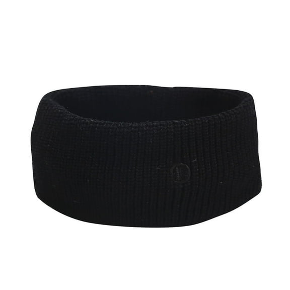 Charmgo Skincare Headband Clearance, Men and Women D Letter Elastic Knitted Head Hairband Sweet Girls Sport Hairband Boho Headbands for Women, Headbands for Women Black
