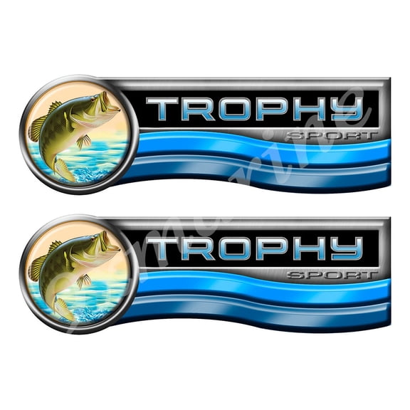 Bayliner Trophy Sticker set for Boat Restoration Project