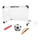 thumbnail image 1 of Portería de fútbol para niños, portería de fútbol plegable, pelota de fútbol, ​​práctica compacta, puerta de red de fútbol para parque, jardín, patio 60x45cm, 1 of 8