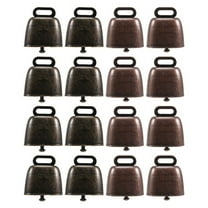 16PCS Cow Horse Sheep Grazing Copper Bells Small Brass Bells Cattle Goat Farm Loud Long Distance Horse Iron Bells