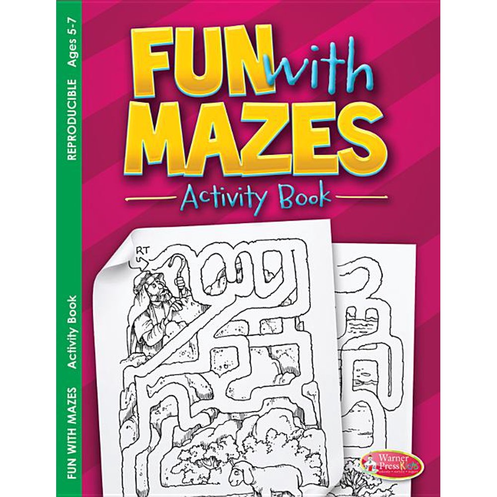 Fun with Mazes Activity Book for Ages 57 (Pack of 6)