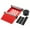 Red, variant on Universal Motorcycle Wheel Roller Stand for Tire Cleaning & Chain Lubrication
