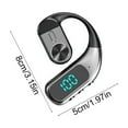 thumbnail image 2 of Earbuds Wireless Bluetooth, Hanging Ear In Business Sports Low Latency High Battery Intelligent Noise Reduction True Wireless 5.4 Bluetooth Openear Headphones Earphones Noise Cancellation, 2 of 5