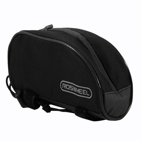 - ROSWHEEL Bike Front Handlebar Front Tube Waterproof Bag Front Frame Tube Bag