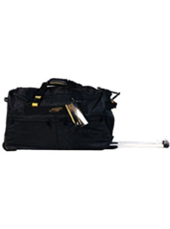 A. Saks Carrying Case (Rolling Duffel) Travel Essential, Black