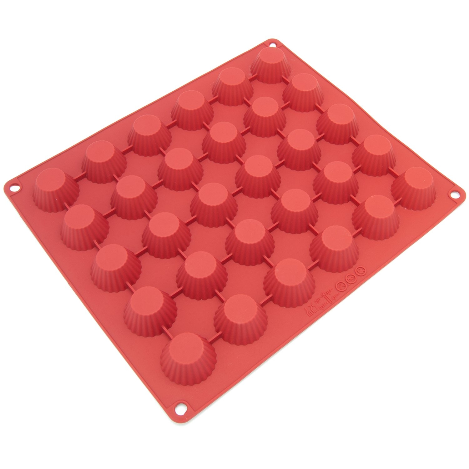 Silicone Chocolate Candy Molds - Non Stick, BPA Free, Reusable 100% Silicon & Dishwasher Safe Silicon - Kitchen Rubber Tray For Ice, Crayons, Fat Bombs and Soap Molds - image 1 of 3