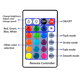 thumbnail image 3 of Luz de fuente Luz de estanque bajo el agua Impermeable con control remoto Multicolor ajustable Zhivalor CPB-US-DYP669-1, 3 of 5