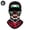 Uprated Joker, variant on Skull Print Full Face Mask Breathable Balaclava Helmet Liner Multifunctional Soft Riding Hat Moto Rider for Cycling and Outdoor Sports