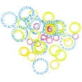 thumbnail image 2 of ChiaoGoo Stitch Markers 1 Each Of 4 Sizes 4 Colorful Closed Rings, 2 of 3