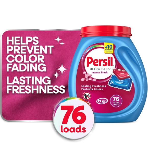 Persil Ultra Pacs Fraîcheur Intense Lessive, 76 unités