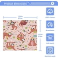 thumbnail image 5 of Coolnut Cute Sloths Wash Cloth Set of 2, 12 x 12 Inch Cotton Baby Washcloths Highly Absorbent and Soft Feel Fingertip Towels Face Towels for Bathroom, Gym, Spa Washcloth Gift, 5 of 7