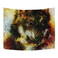 thumbnail image 2 of MYPOP Wolf Tapestry Wall Hanging Decoration Home Decor Living Room Dorm 80x60 inches, 2 of 4